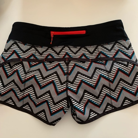 Lululemon Speed Short 2014 Seawheeze 3D Chevron